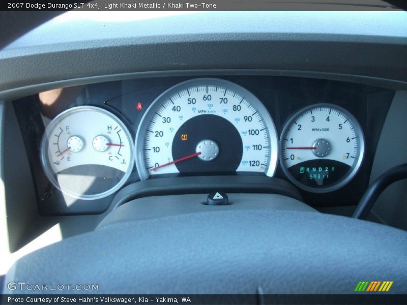  2007 Durango SLT 4x4 SLT 4x4 Gauges