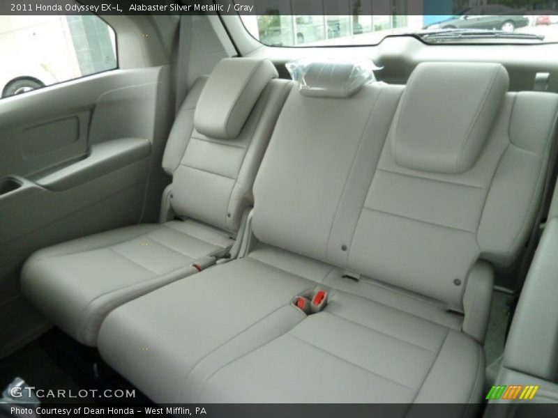 Alabaster Silver Metallic / Gray 2011 Honda Odyssey EX-L
