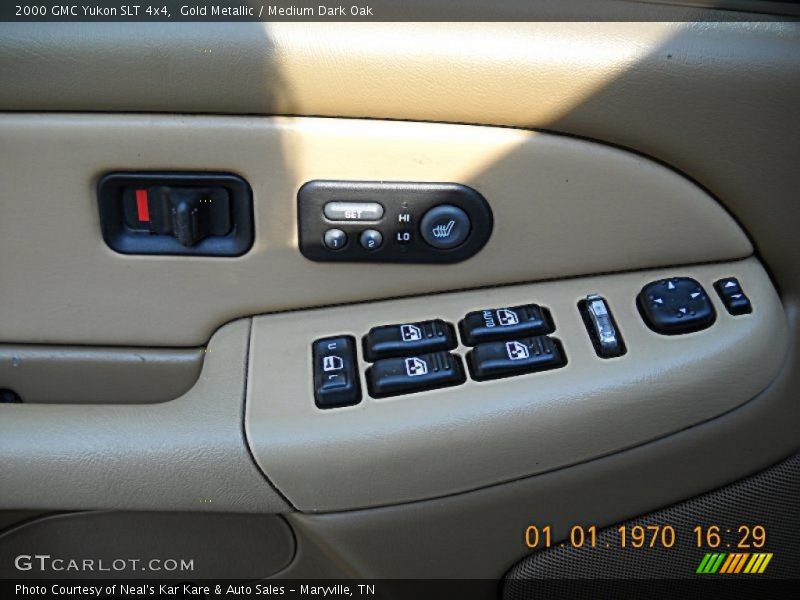 Gold Metallic / Medium Dark Oak 2000 GMC Yukon SLT 4x4