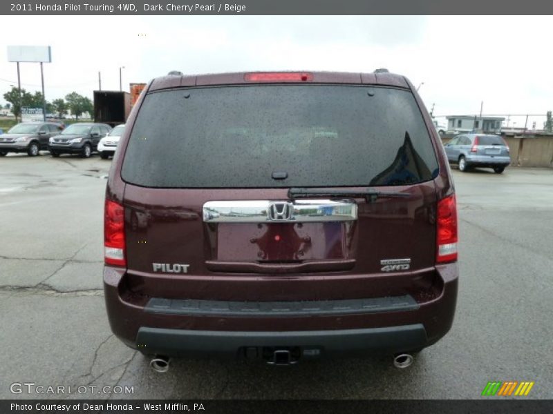  2011 Pilot Touring 4WD Dark Cherry Pearl