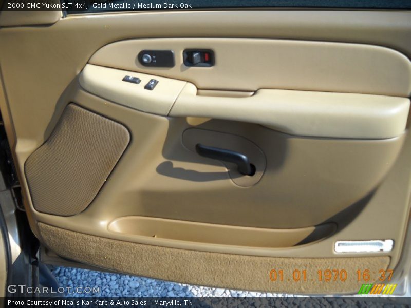 Gold Metallic / Medium Dark Oak 2000 GMC Yukon SLT 4x4