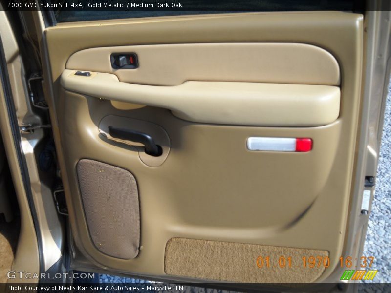 Gold Metallic / Medium Dark Oak 2000 GMC Yukon SLT 4x4