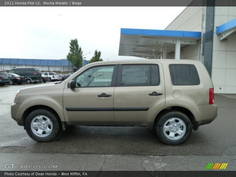  2011 Pilot LX Mocha Metallic