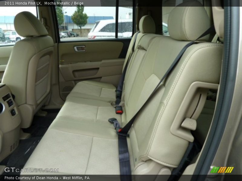  2011 Pilot LX Beige Interior