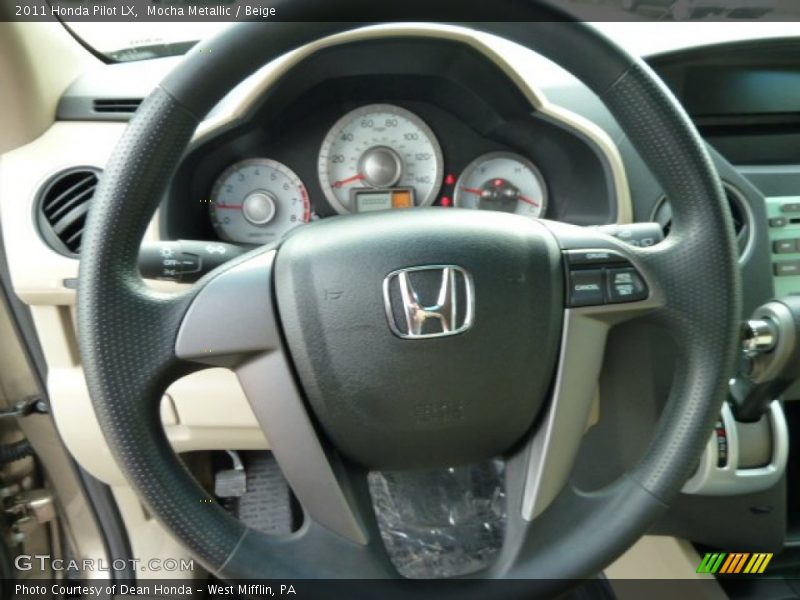  2011 Pilot LX Steering Wheel