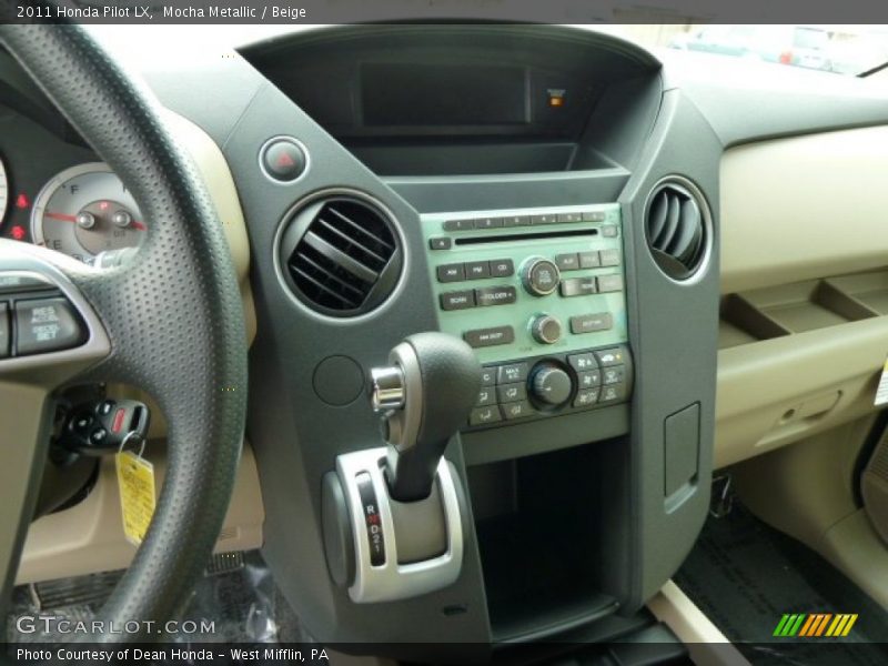 Controls of 2011 Pilot LX