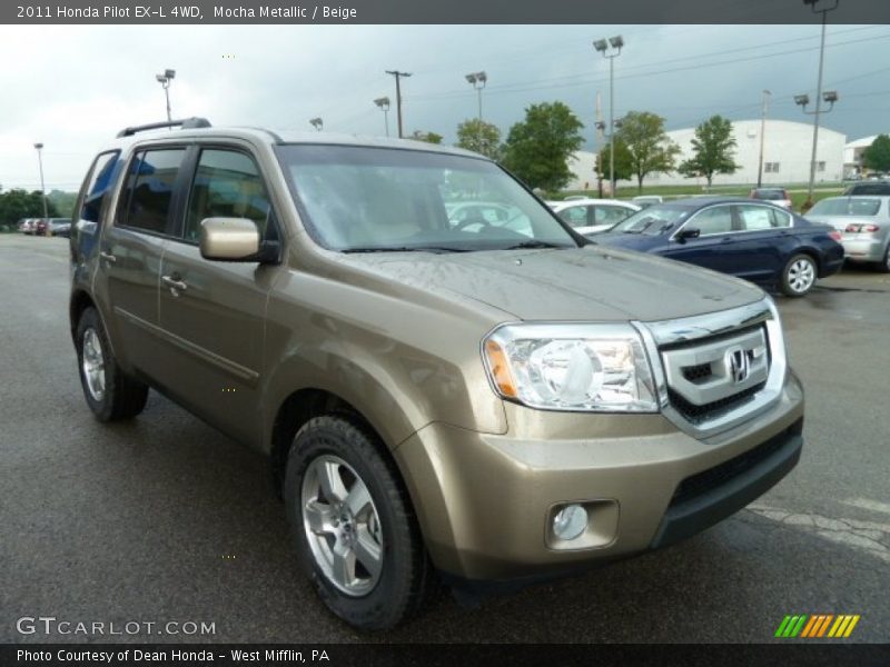 Front 3/4 View of 2011 Pilot EX-L 4WD