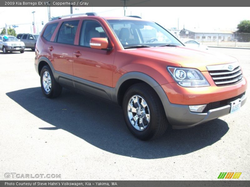 Copperhead / Gray 2009 Kia Borrego EX V6