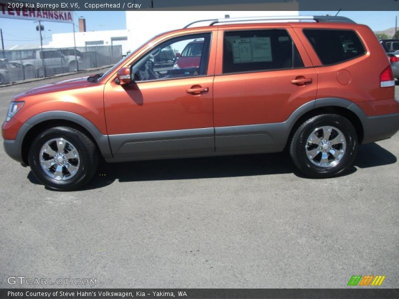 Copperhead / Gray 2009 Kia Borrego EX V6