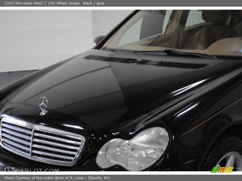 Black / Java 2003 Mercedes-Benz C 240 4Matic Sedan