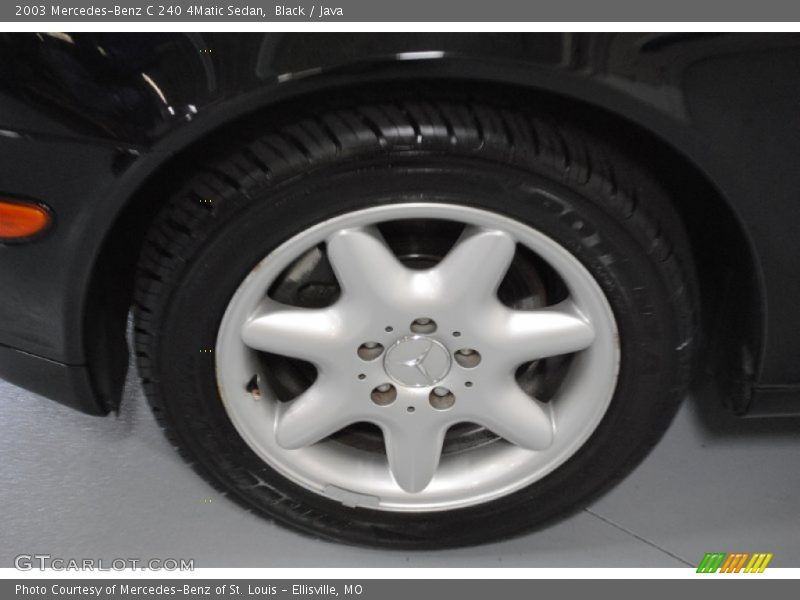 Black / Java 2003 Mercedes-Benz C 240 4Matic Sedan