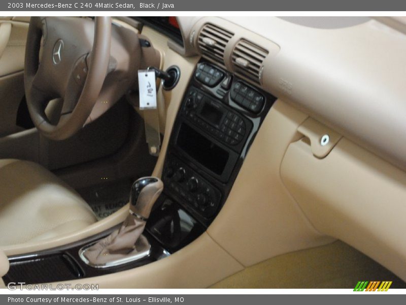 Black / Java 2003 Mercedes-Benz C 240 4Matic Sedan