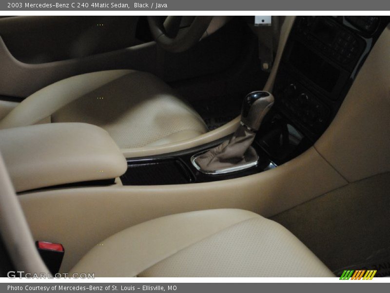Black / Java 2003 Mercedes-Benz C 240 4Matic Sedan