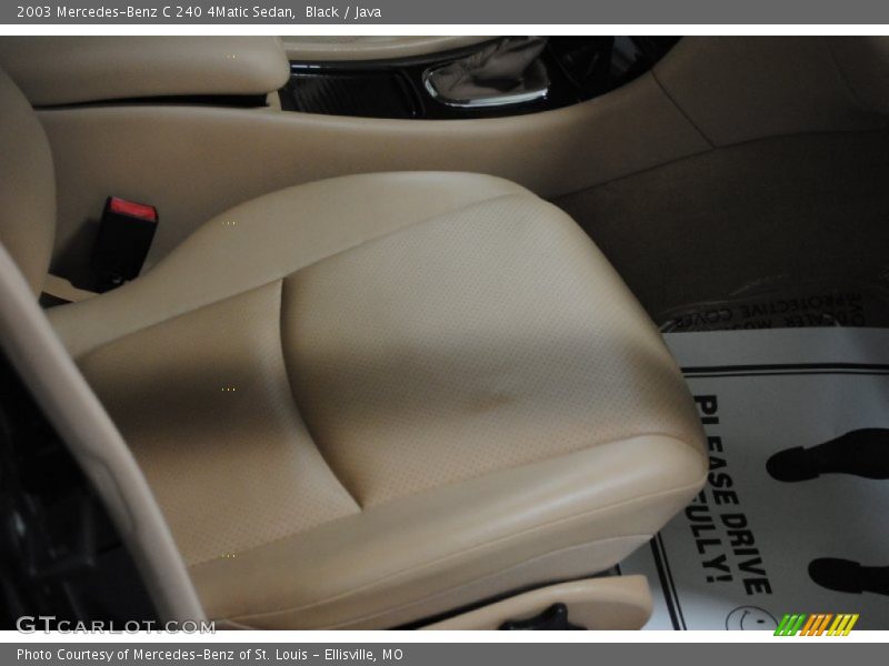 Black / Java 2003 Mercedes-Benz C 240 4Matic Sedan