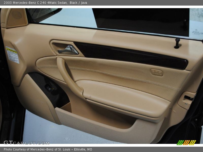 Black / Java 2003 Mercedes-Benz C 240 4Matic Sedan