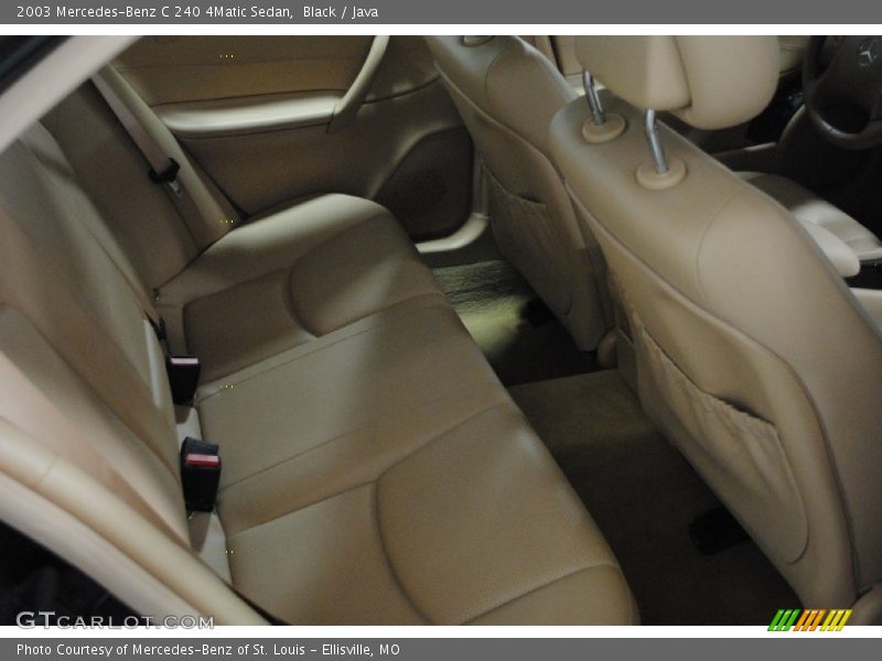 Black / Java 2003 Mercedes-Benz C 240 4Matic Sedan