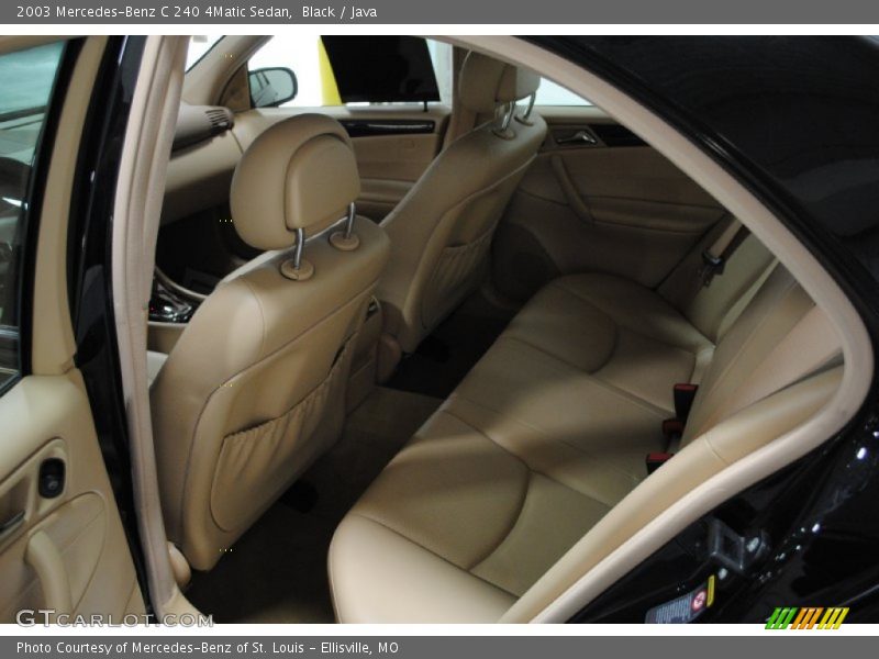 Black / Java 2003 Mercedes-Benz C 240 4Matic Sedan