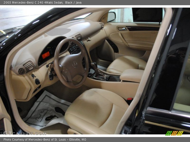 Black / Java 2003 Mercedes-Benz C 240 4Matic Sedan