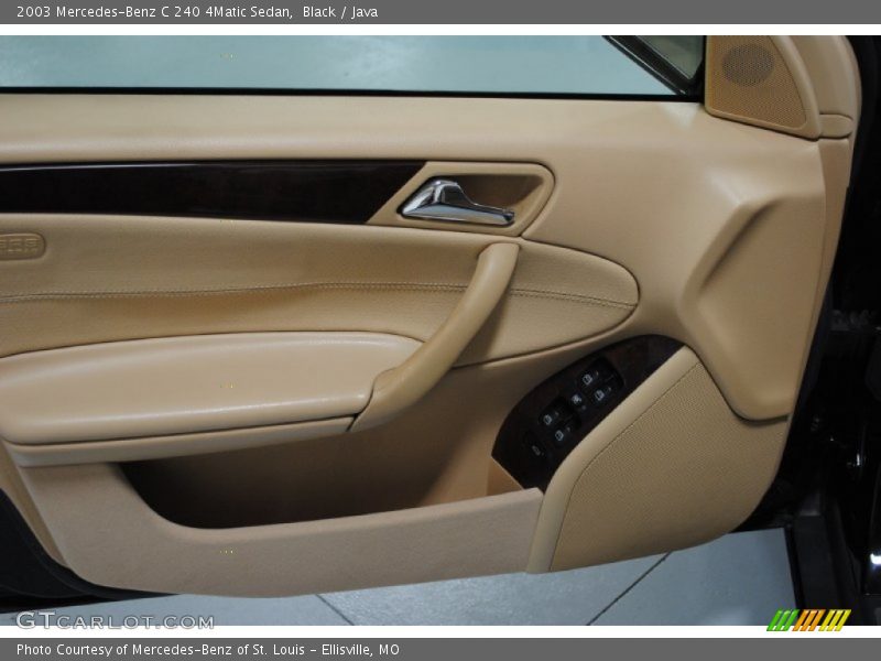 Black / Java 2003 Mercedes-Benz C 240 4Matic Sedan