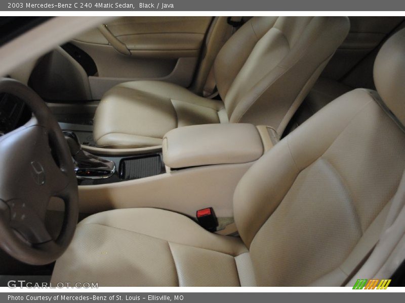 Black / Java 2003 Mercedes-Benz C 240 4Matic Sedan