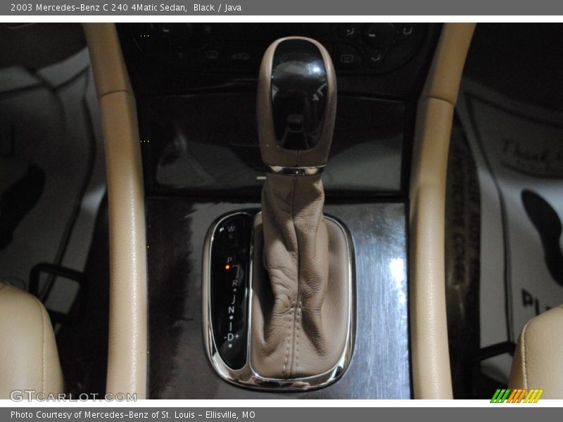 Black / Java 2003 Mercedes-Benz C 240 4Matic Sedan