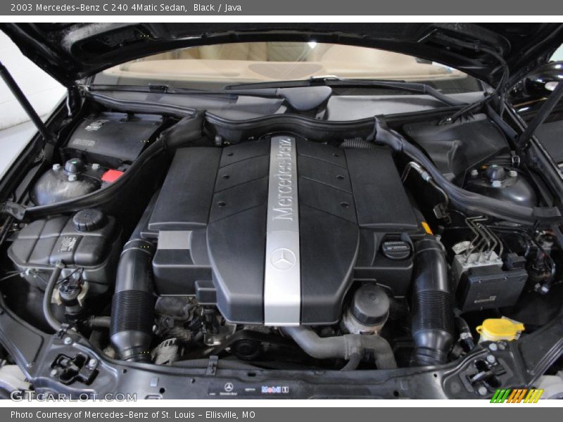Black / Java 2003 Mercedes-Benz C 240 4Matic Sedan