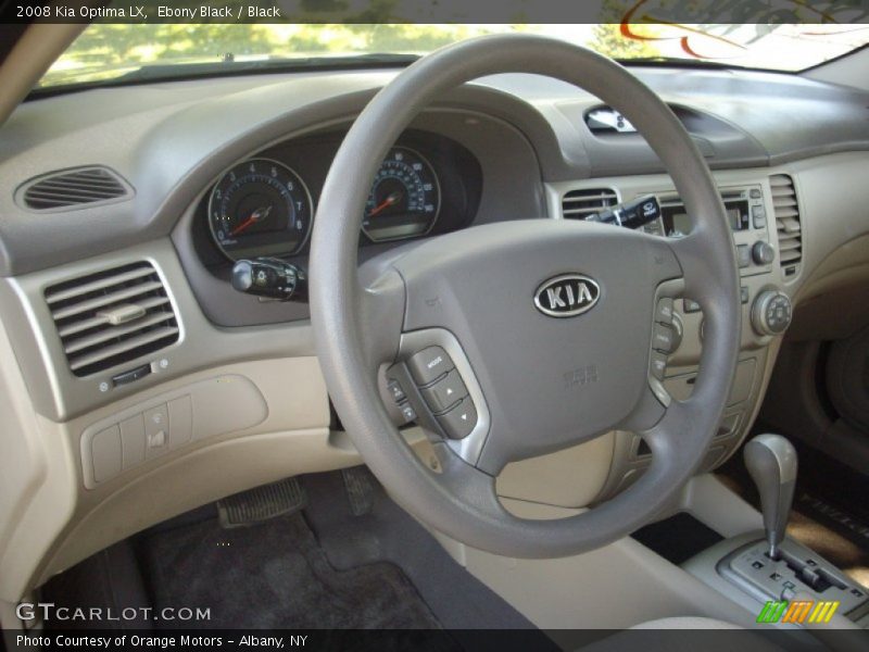 Ebony Black / Black 2008 Kia Optima LX