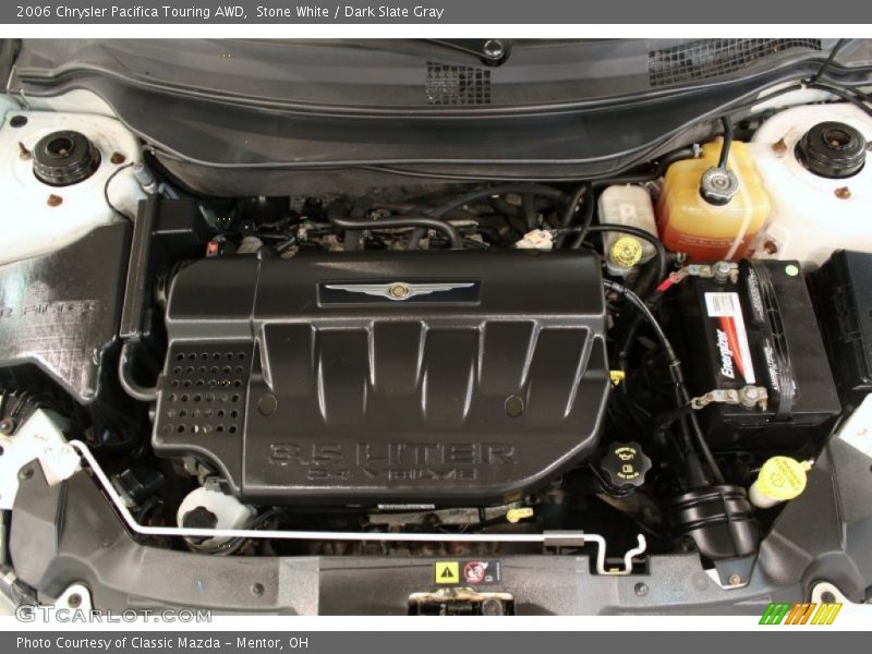 Stone White / Dark Slate Gray 2006 Chrysler Pacifica Touring AWD