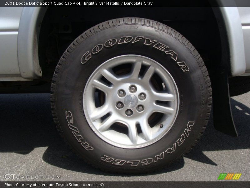  2001 Dakota Sport Quad Cab 4x4 Wheel