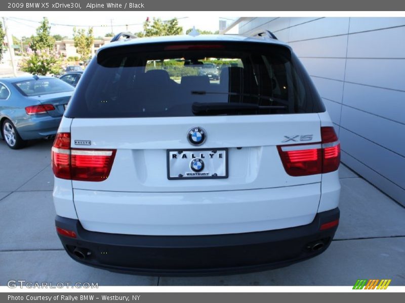Alpine White / Black 2009 BMW X5 xDrive30i
