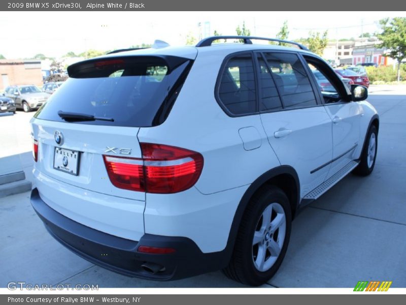 Alpine White / Black 2009 BMW X5 xDrive30i