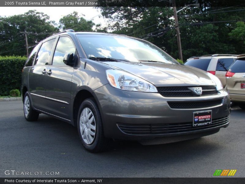 Phantom Gray Pearl / Stone 2005 Toyota Sienna LE