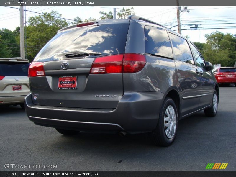 Phantom Gray Pearl / Stone 2005 Toyota Sienna LE