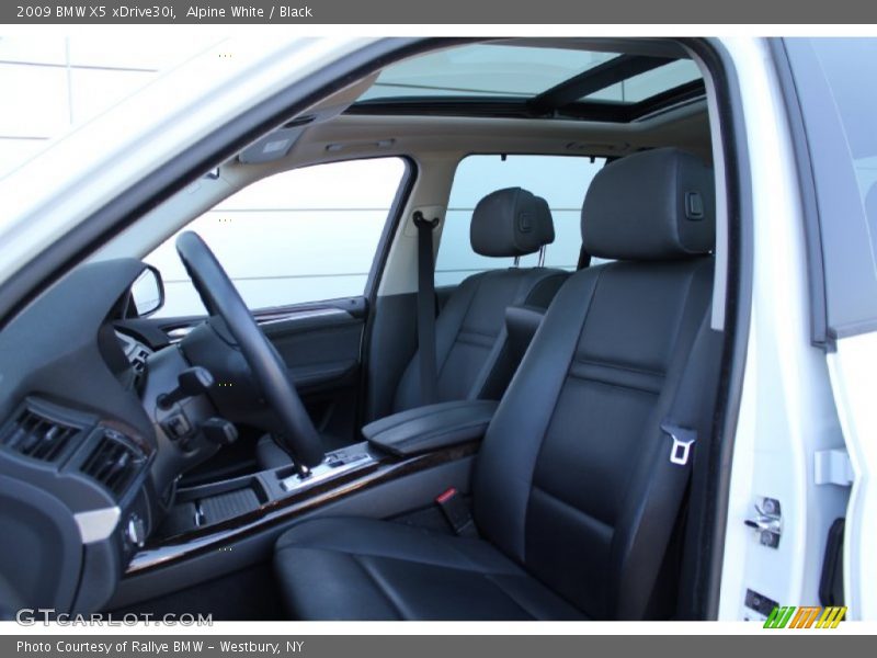 Alpine White / Black 2009 BMW X5 xDrive30i