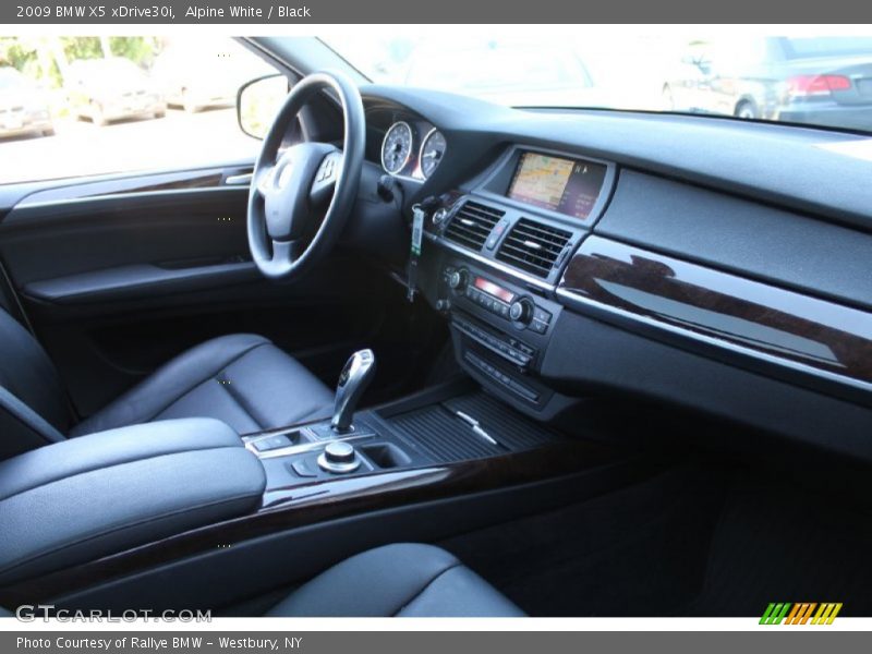 Alpine White / Black 2009 BMW X5 xDrive30i