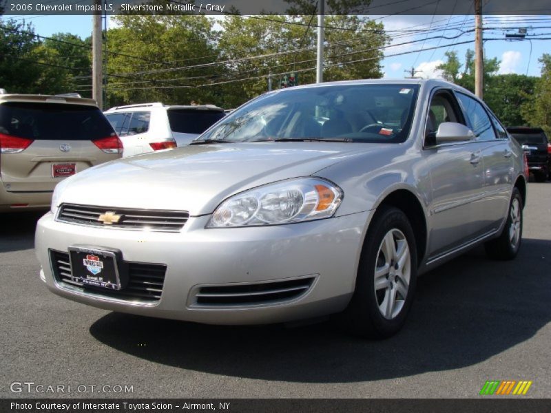 Silverstone Metallic / Gray 2006 Chevrolet Impala LS
