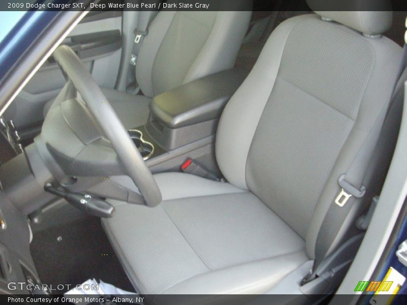 Deep Water Blue Pearl / Dark Slate Gray 2009 Dodge Charger SXT