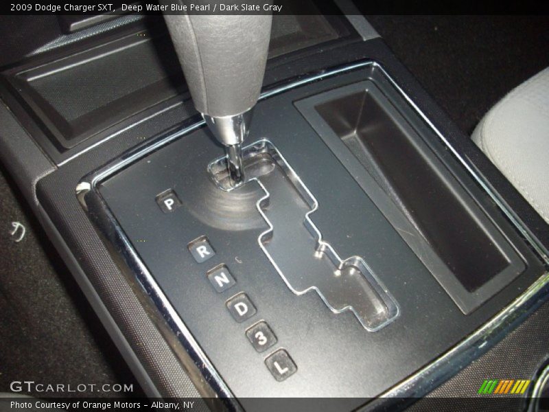 Deep Water Blue Pearl / Dark Slate Gray 2009 Dodge Charger SXT