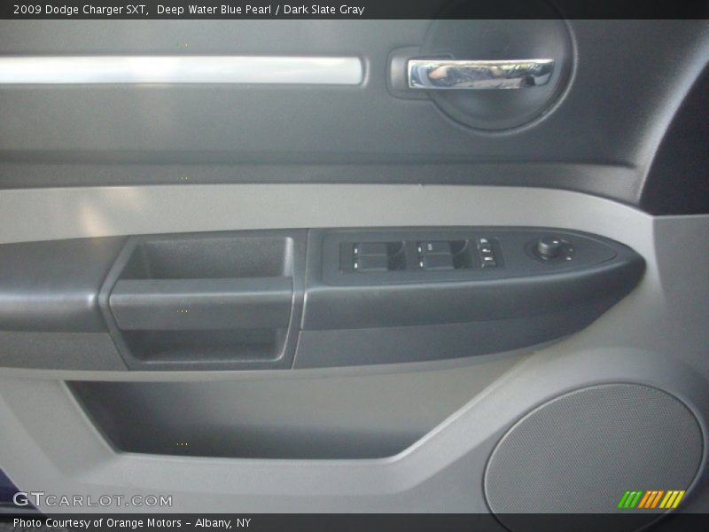 Deep Water Blue Pearl / Dark Slate Gray 2009 Dodge Charger SXT