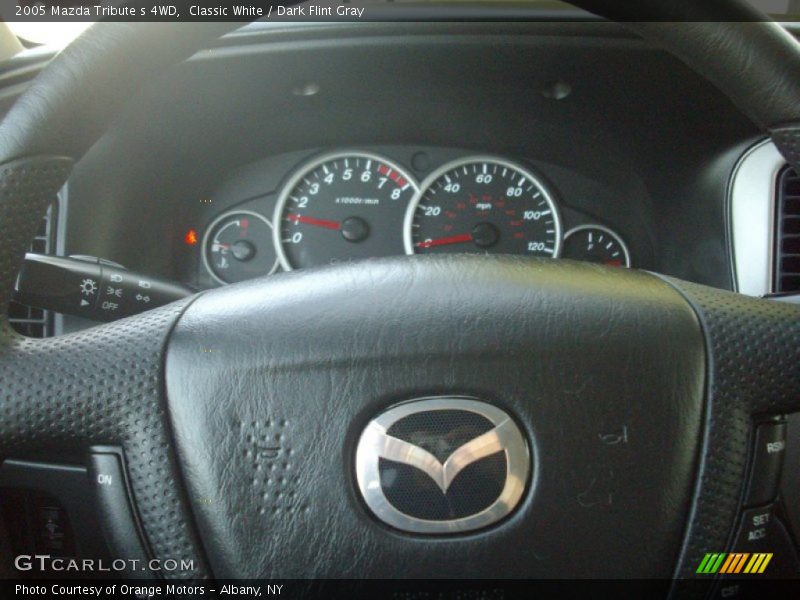 Classic White / Dark Flint Gray 2005 Mazda Tribute s 4WD