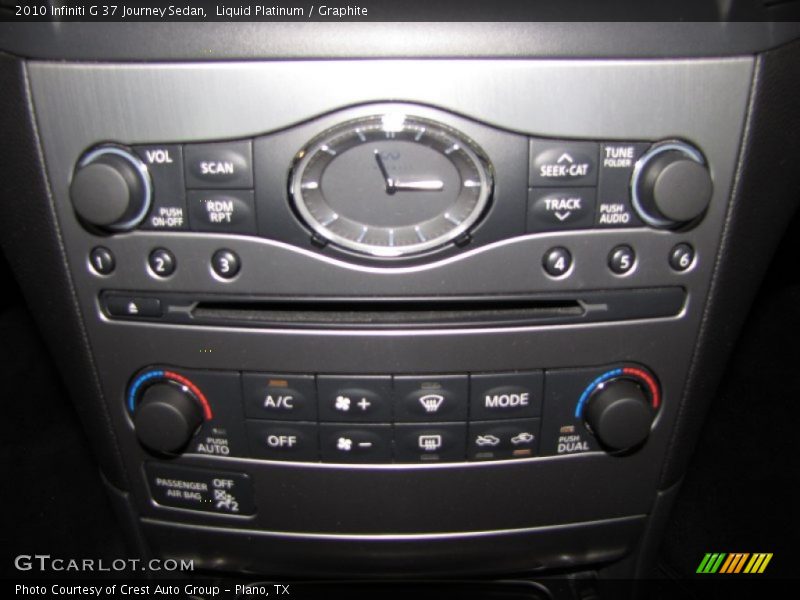 Liquid Platinum / Graphite 2010 Infiniti G 37 Journey Sedan