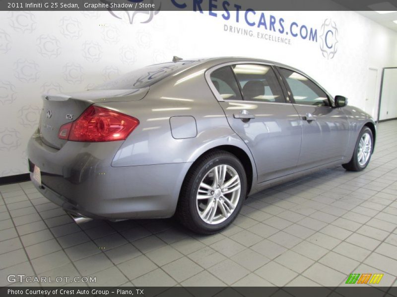 Graphite Shadow / Stone 2011 Infiniti G 25 Sedan