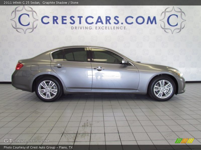 Graphite Shadow / Stone 2011 Infiniti G 25 Sedan