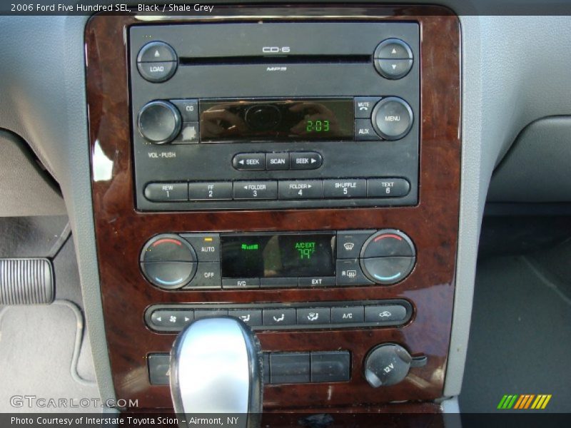 Controls of 2006 Five Hundred SEL