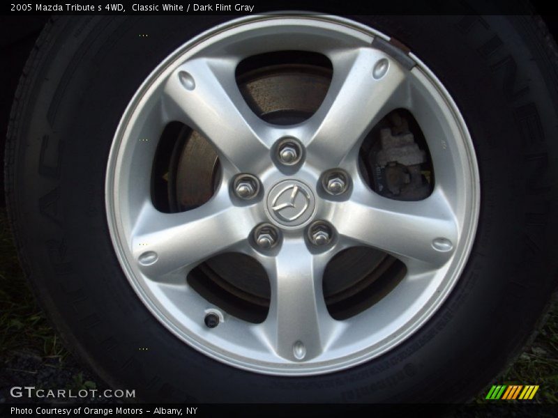 Classic White / Dark Flint Gray 2005 Mazda Tribute s 4WD