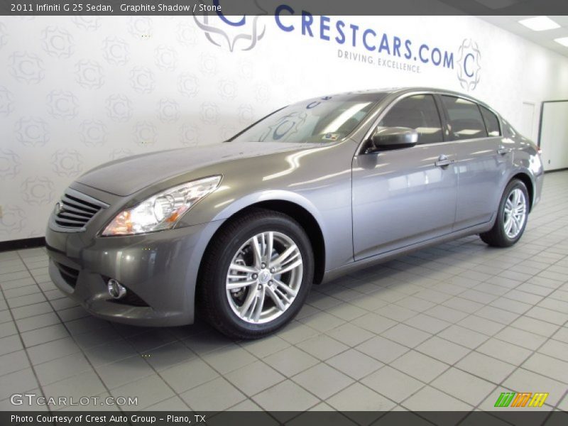 Graphite Shadow / Stone 2011 Infiniti G 25 Sedan