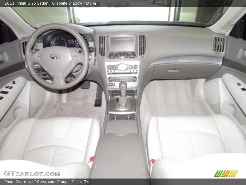 Dashboard of 2011 G 25 Sedan