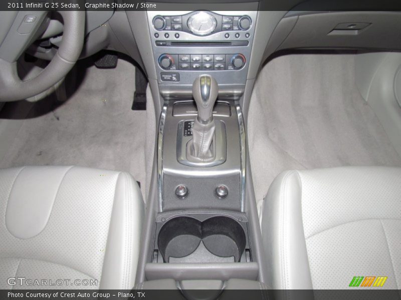 Graphite Shadow / Stone 2011 Infiniti G 25 Sedan