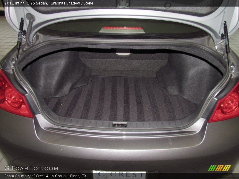 Graphite Shadow / Stone 2011 Infiniti G 25 Sedan