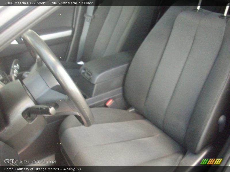 True Silver Metallic / Black 2008 Mazda CX-7 Sport